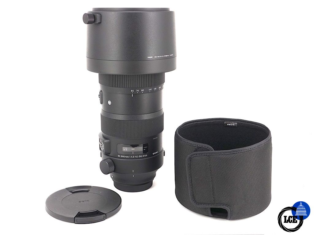 Sigma 60-600mm Sport DG OS HSM Canon Fit - Boxed | 4*