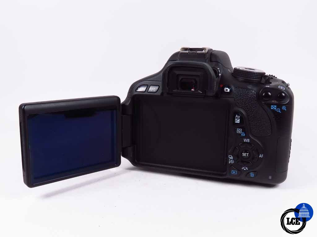 Canon EOS 600D c/w 18-55