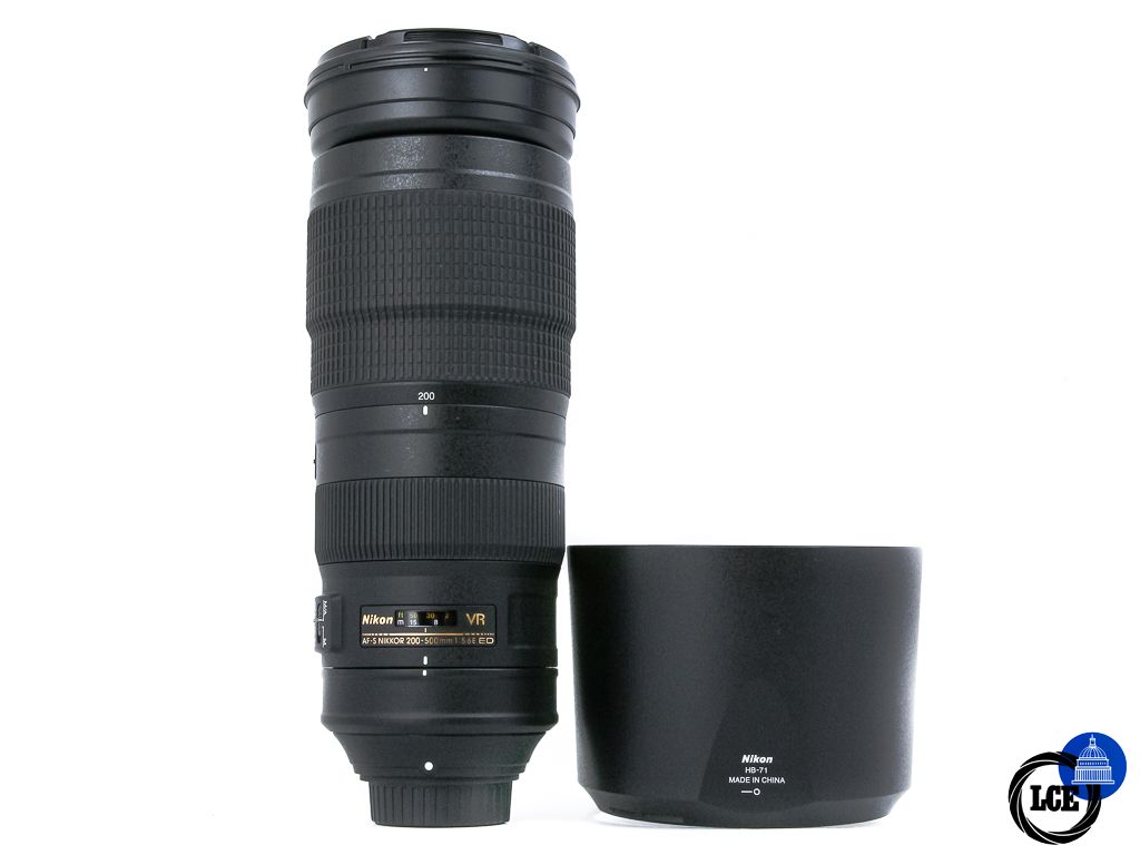 Nikon AF-S 200-500mm f5.6E ED VR