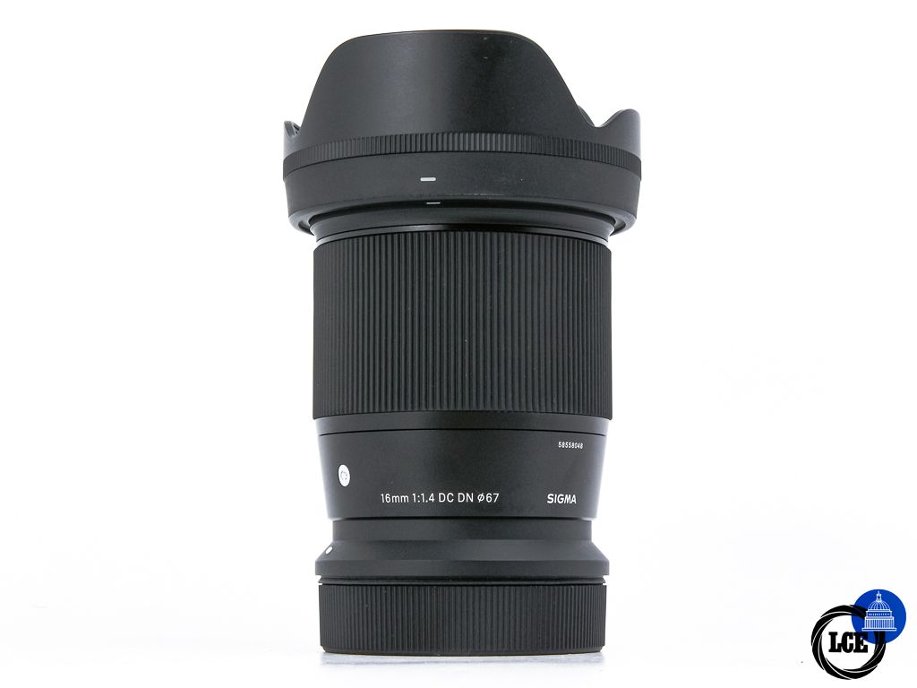 Sigma 16mm f1.4 DC DN Canon RF-S Mount