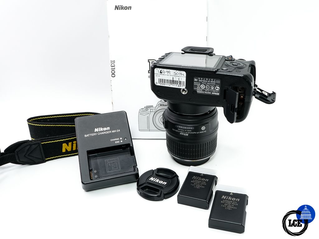 Nikon D3100 + AF-S 18-55mm F3.5-5.6G DX VR