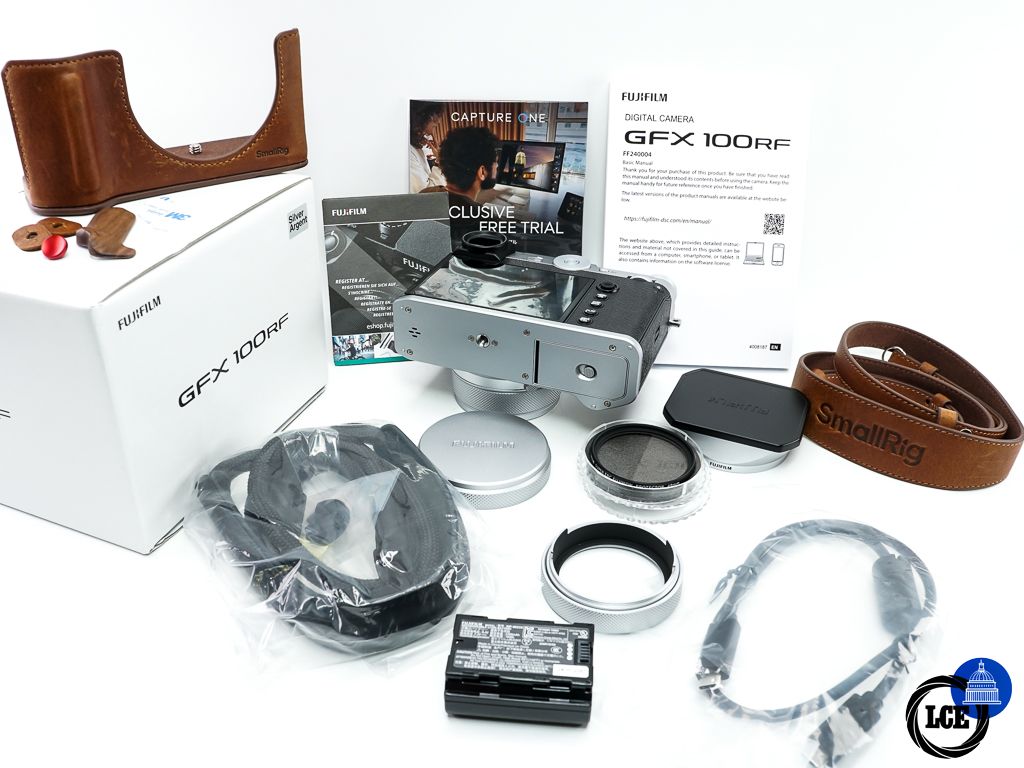 FujiFilm GFX 100RF Silver * OPEN BOX RETURN *