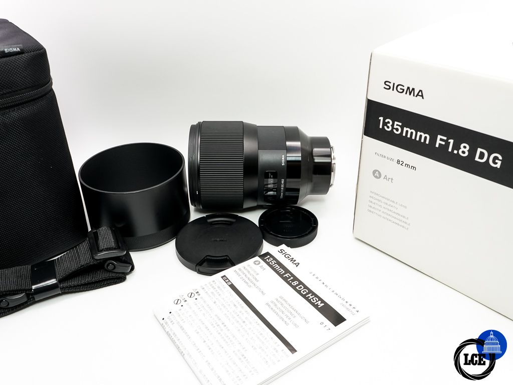Sigma 135mm F1.8 DG ART 