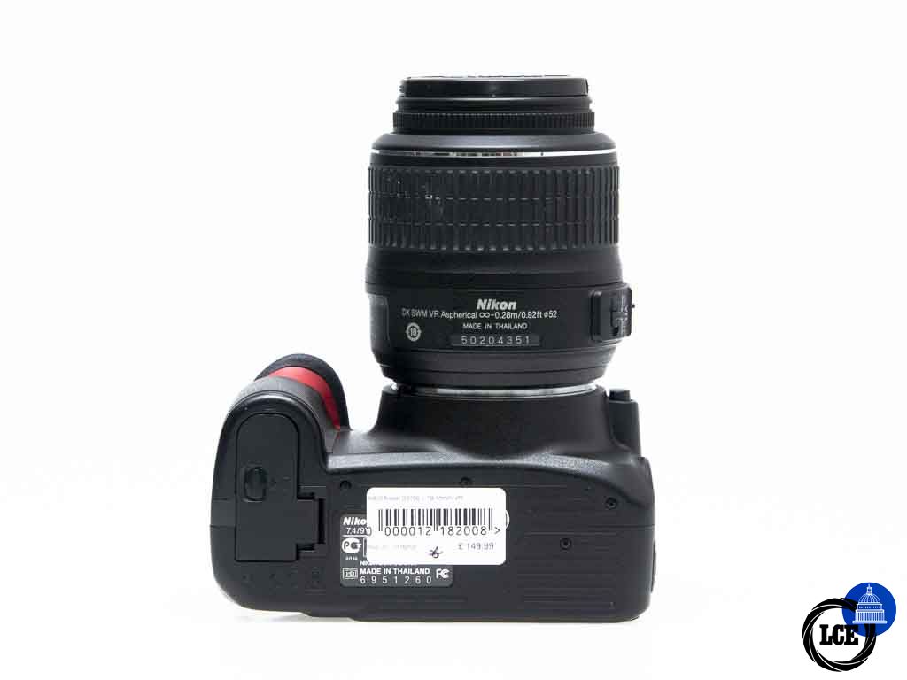 Nikon D3100 +  AF-S 18-55mm VR