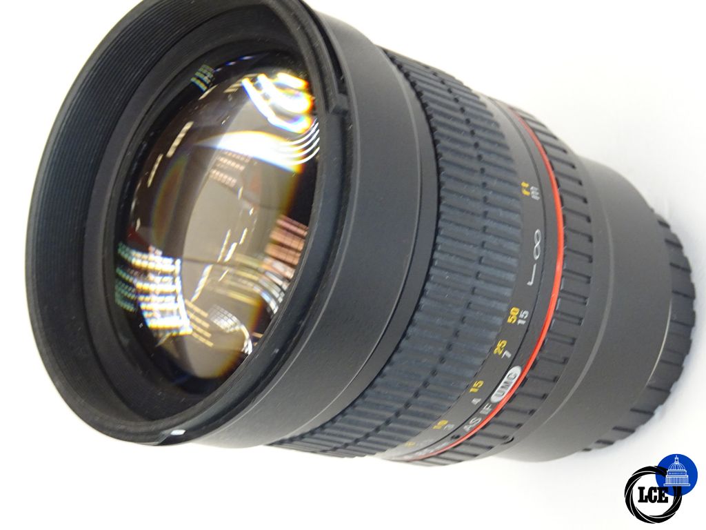 Samyang 85mm f1.4 AS IF umc