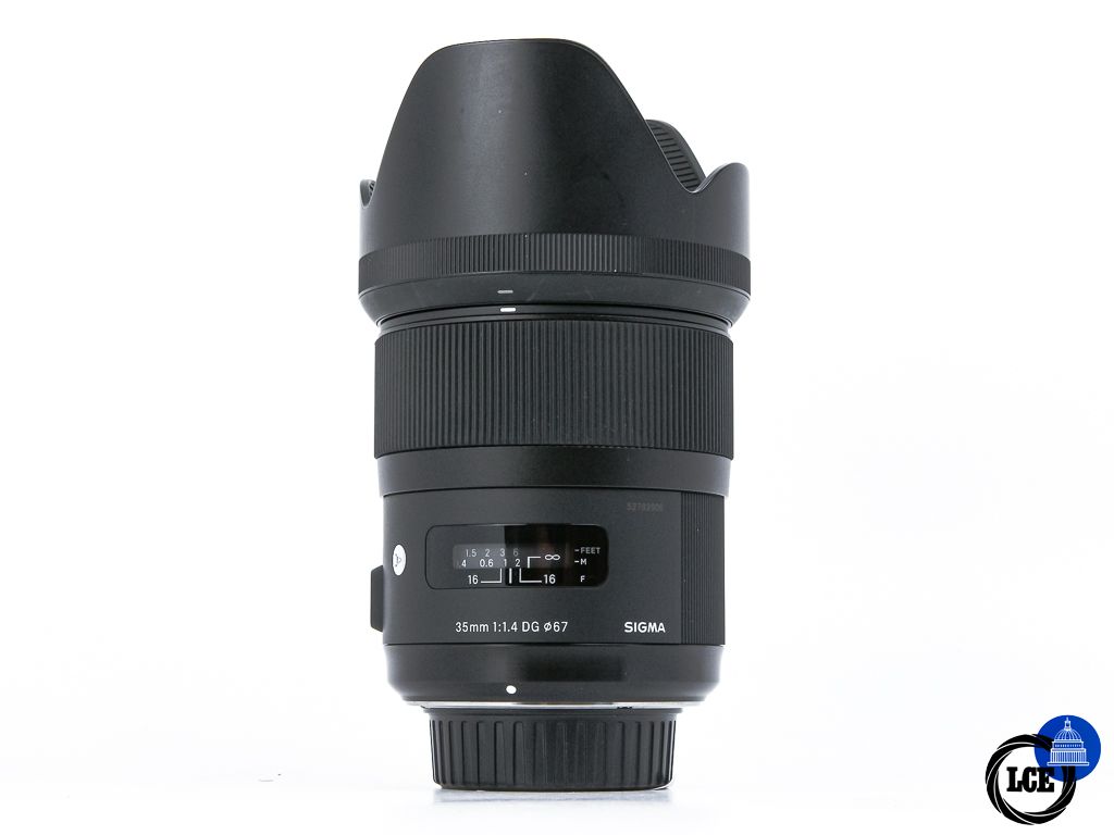 Sigma 35mm f1.4 DG 'A' Nikon F Mount