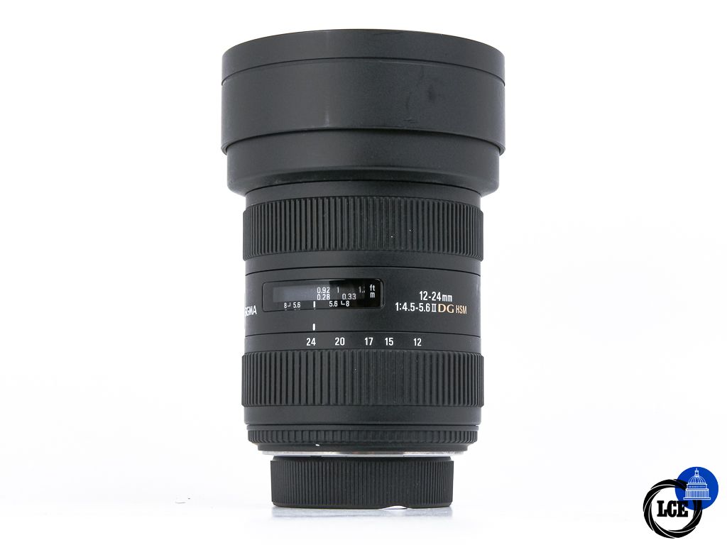 Sigma 12-24mm f4.5-5.6 II DG HSM Nikon F Mount