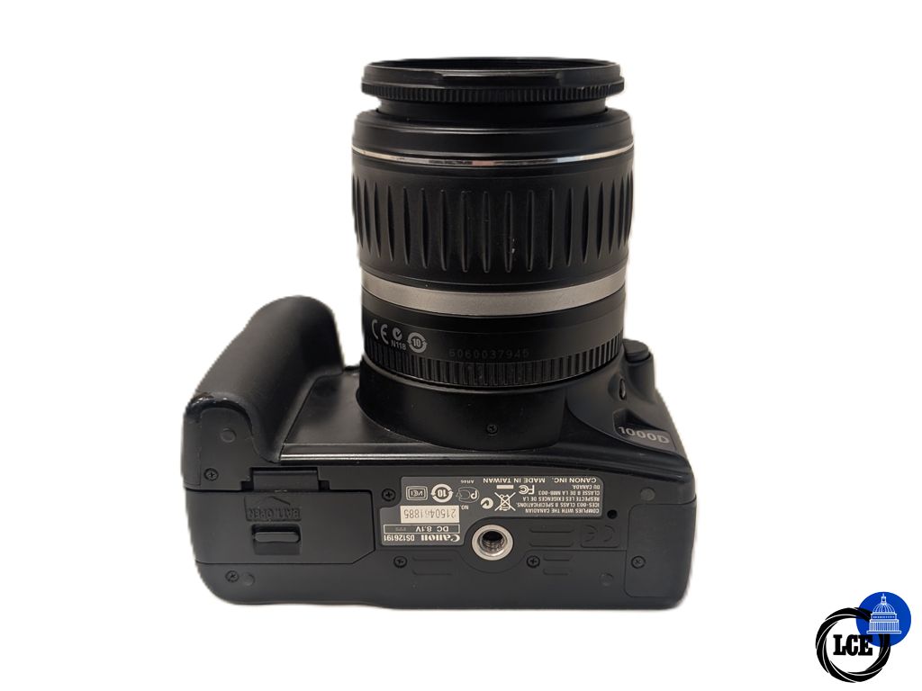 Canon EOS 1000D + EF-S 18-55mm II