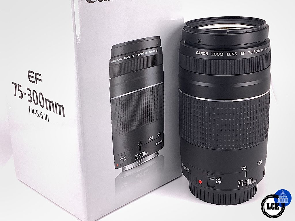 Canon EF 75-300mm F4-5.6 III