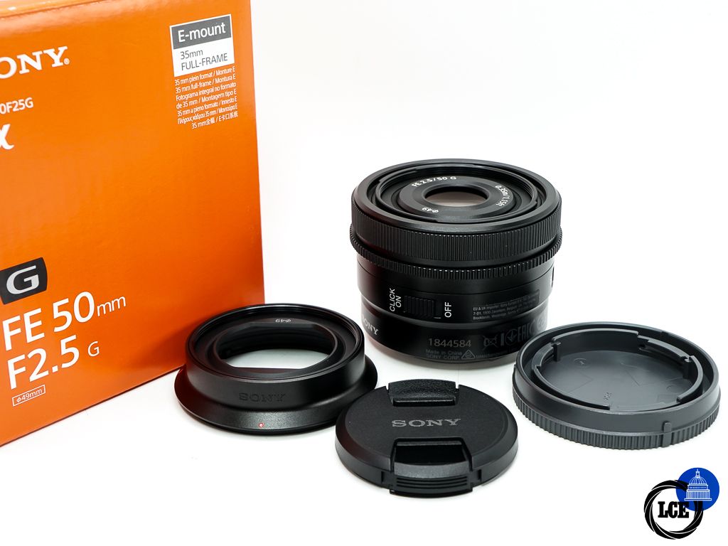Sony FE 50mm F2.5 G * MINT & BOXED *