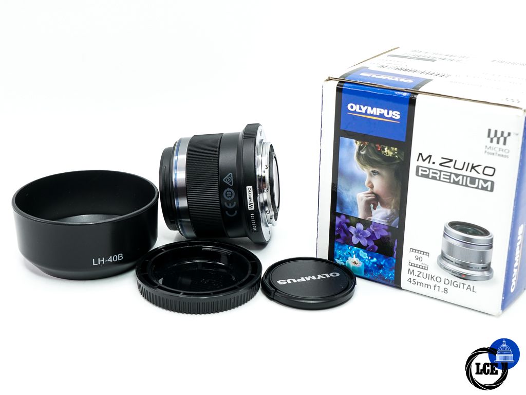 Olympus 45mm F1.8 * BOXED *