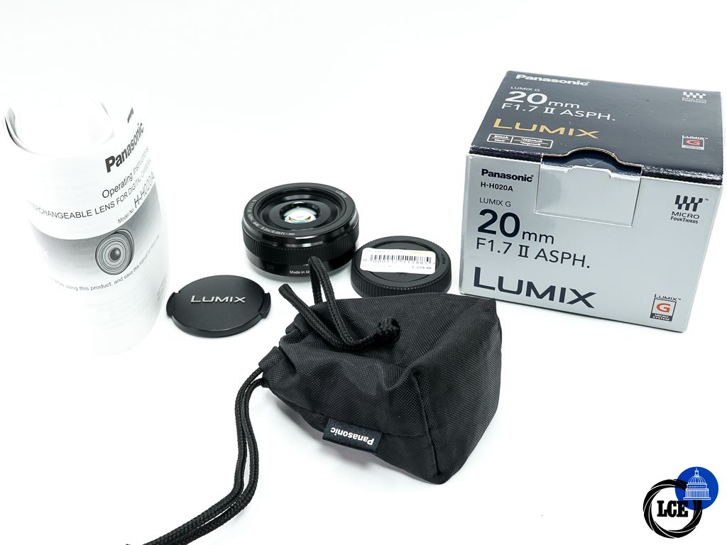 Panasonic 20mm F1.7 II ASPH * BOXED *