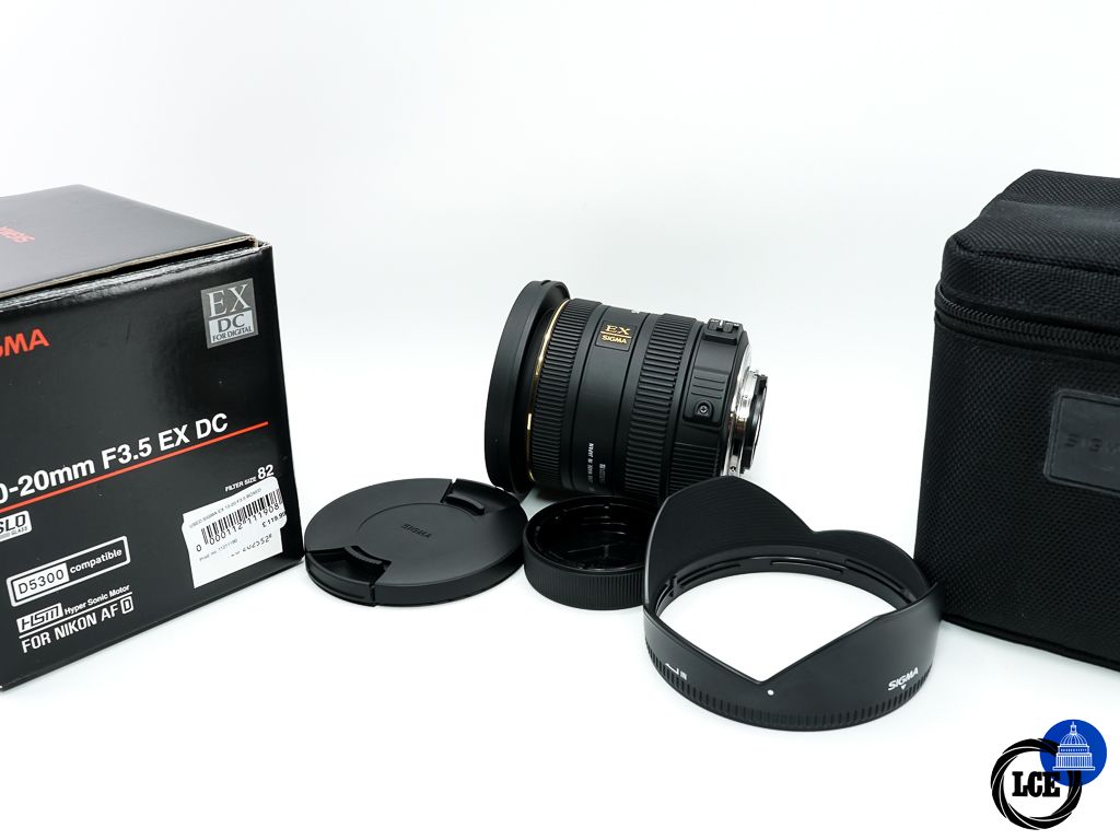 Sigma 10-20mm F3.5 EX DC HSM