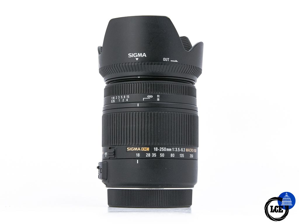 Sigma 18-250mm f3.5-6.3 DC Macro HSM OS Canon EF-S Mount