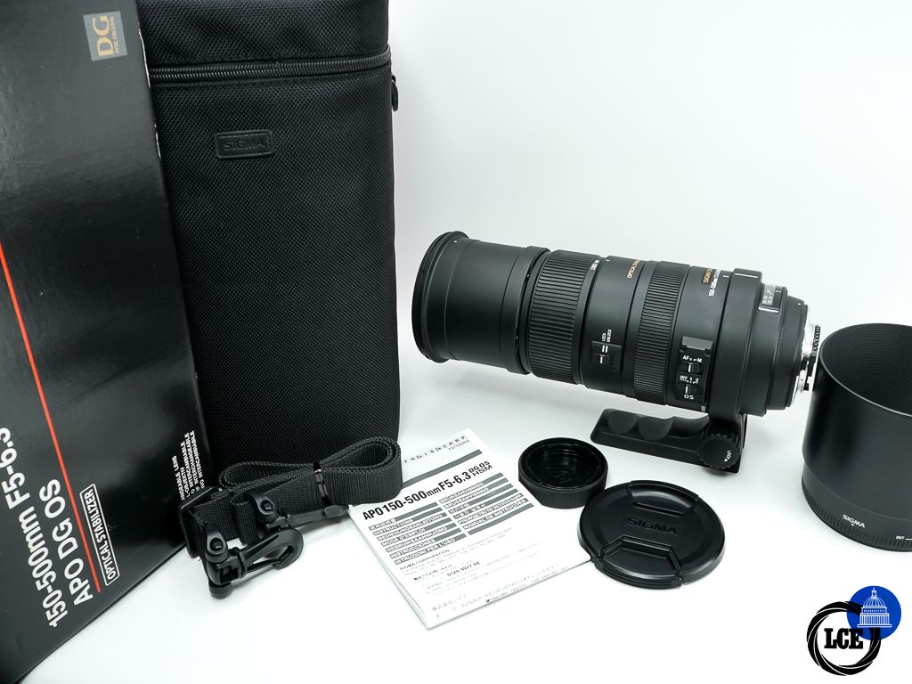 Sigma 150-500mm F5-6.3 DG APO HSM * BOXED *
