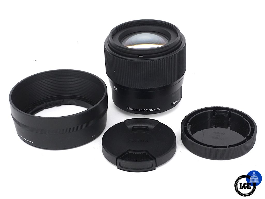 Sigma 56mm F1.4 DC DN Sony Fit - Boxed | 4*
