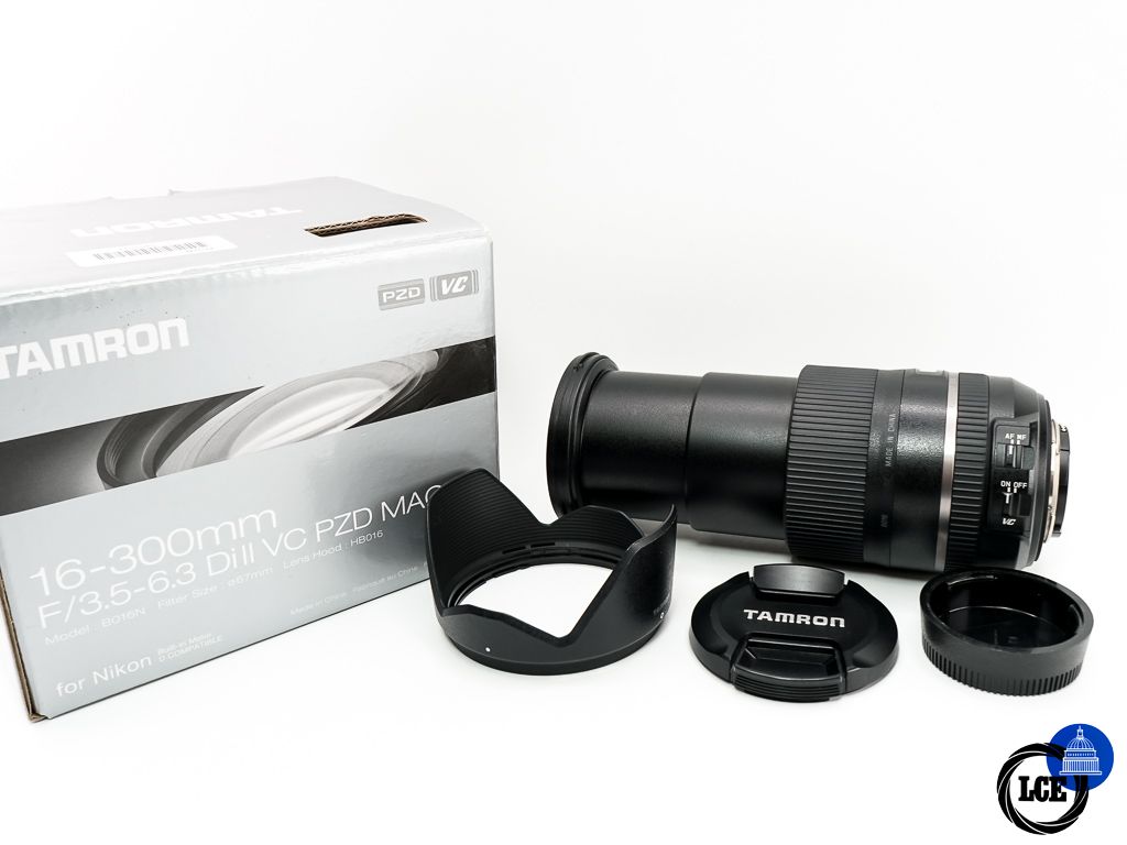 Tamron 16-300mm f3.5-6.3 PZD VC