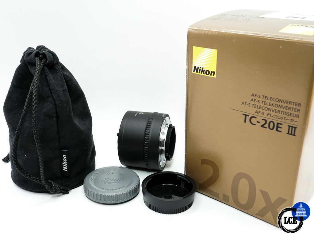 Nikon AF-S TELECONVERTER TC-20E III * BOXED *