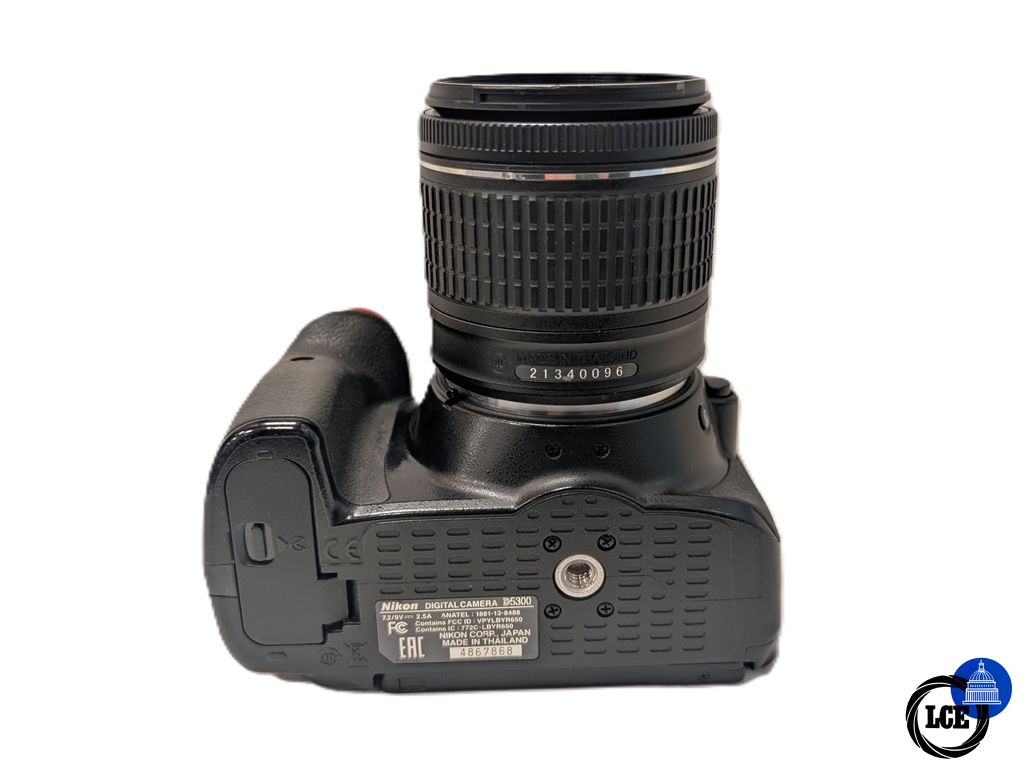 Nikon D5300 + AF-P 18-55mm F3.5-5.6 G VR - 19.2k Shutter Count