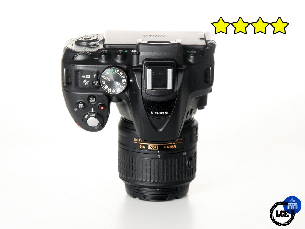 Nikon D5300+18-55mm VR GII AF-S (Low Shutter Count 6,370)