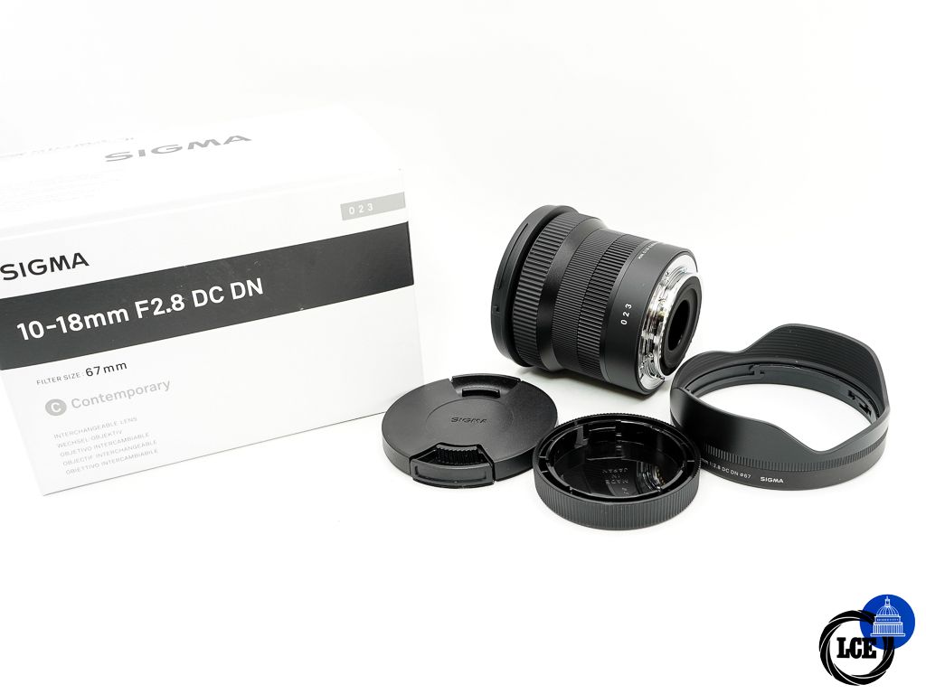 Sigma 10-18mm F2.8 DC DN * LIKE NEW *