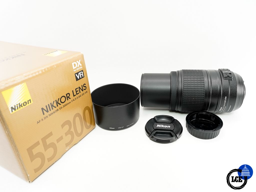 Nikon AF-S 55-300mm F4.5-5.6G ED VR DX * BOXED *