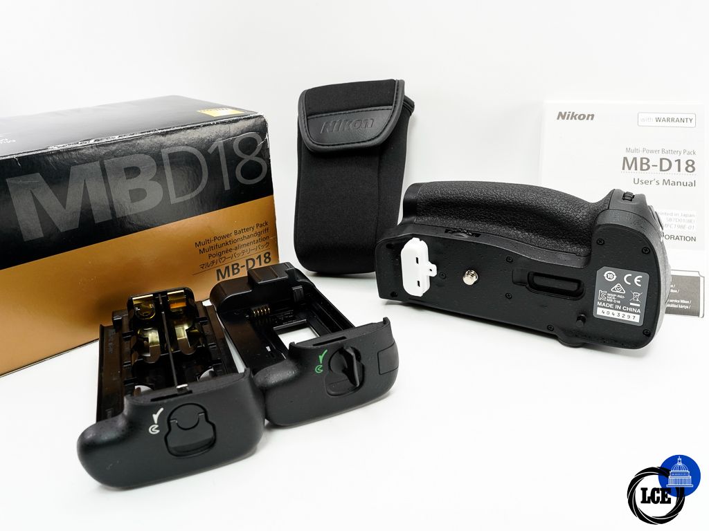 Nikon MB-D18 Battery Grip * LIKE NEW *