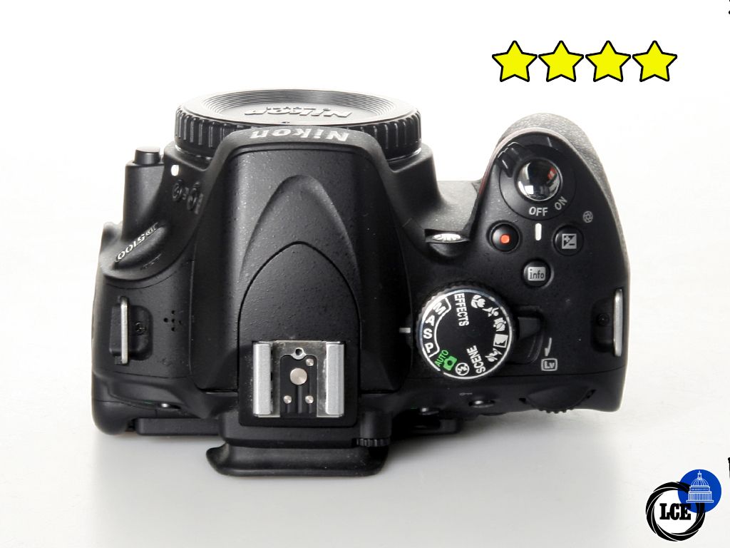 Nikon D5100 Body (Very Low Shutter Count 3k)