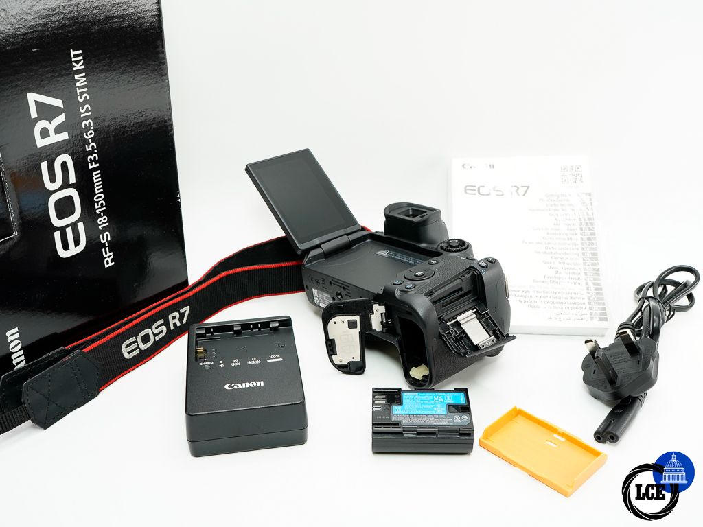 Canon EOS R7 Body * BOXED / SHUTTER COUNT 13K *