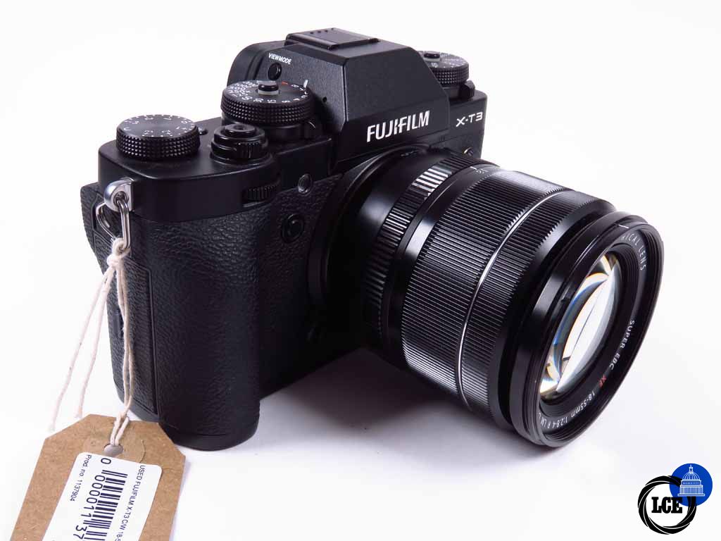 FujiFilm X-T3 c/w 18-55mm f2.8-4 OIS