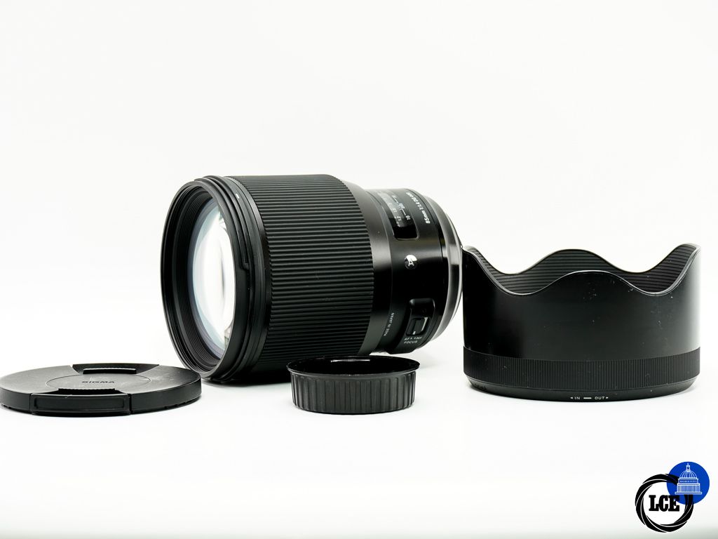 Sigma 85mm F1.4 DG ART