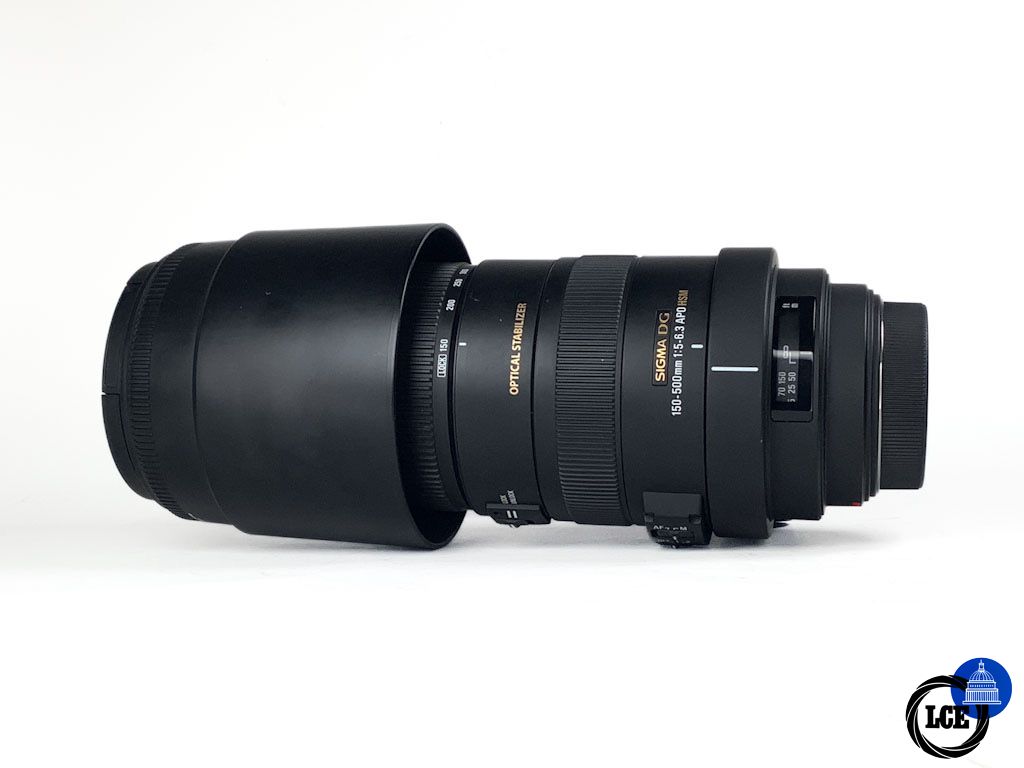 Sigma 150-500mm F5-6.3 APO HSM - Sony A Mount