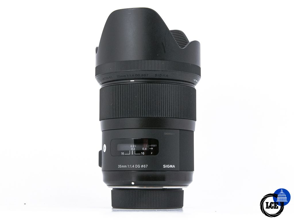 Sigma 35mm f1.4 DG 'A' Nikon F Mount