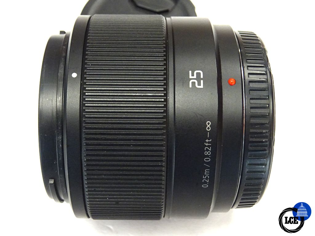 Panasonic 25mm f1.7 G  ASPH