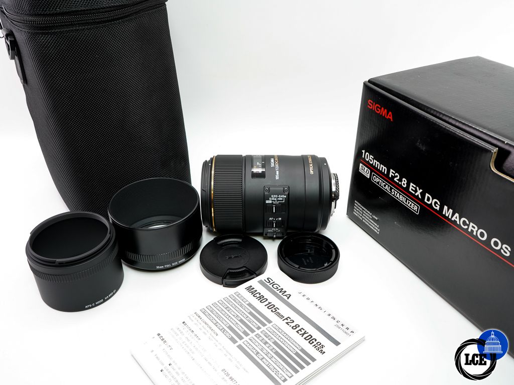 Sigma 105mm F2.8 DG MACRO OS HSM