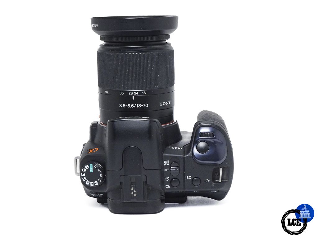 Sony A350 + 18-70mm f/3.5-5.6