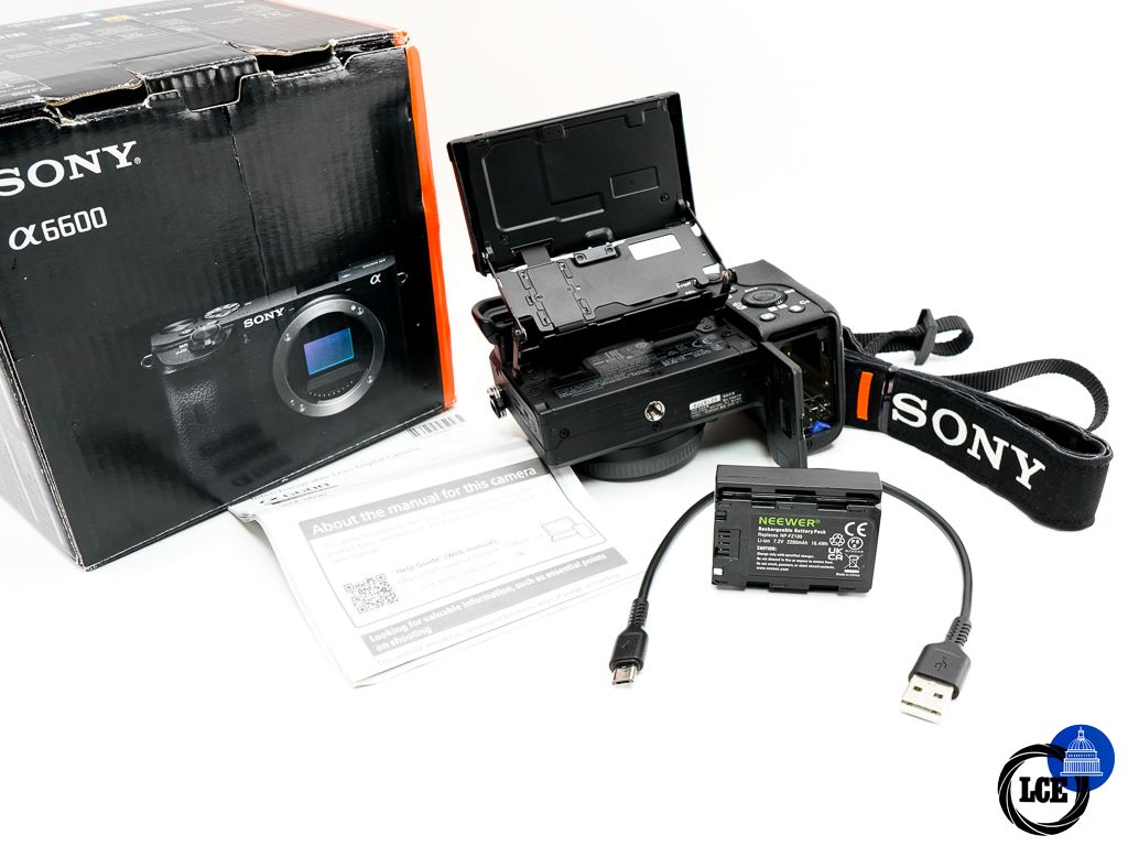 Sony A6600 Body * VERY LOW SHUTTER COUNT *