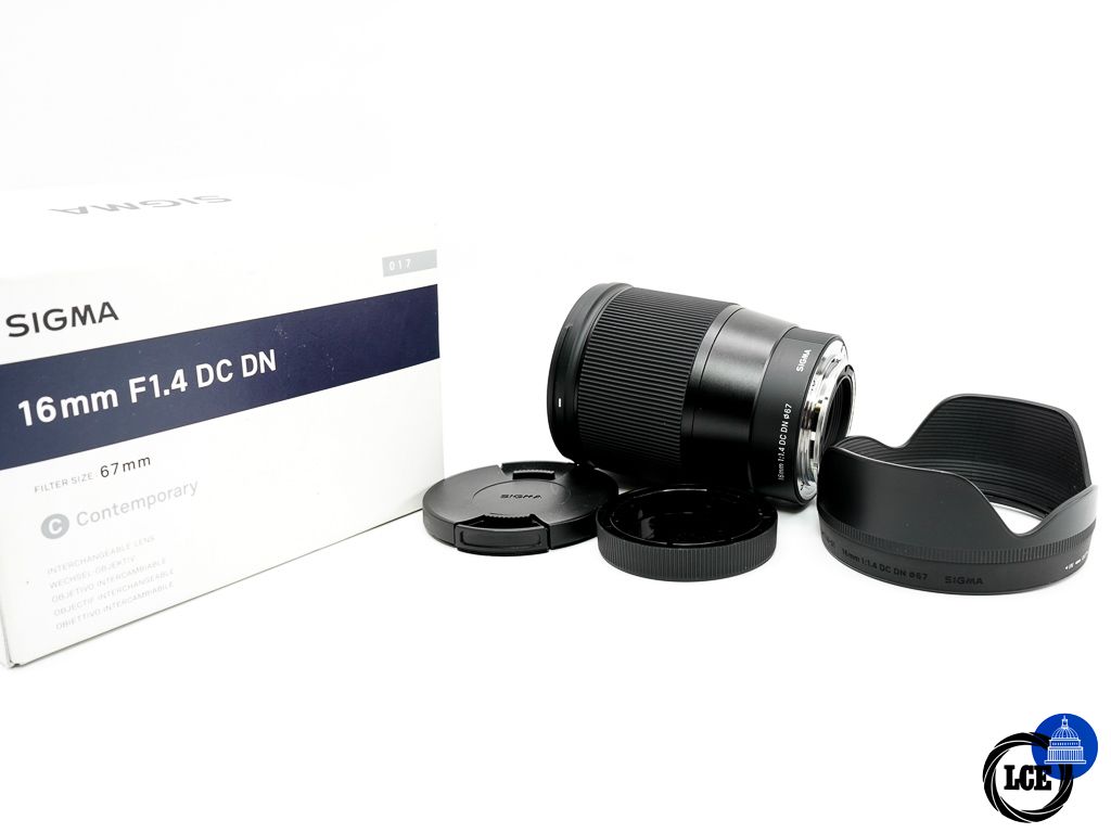 Sigma 16mm F1.4 DC DN * BOXED *