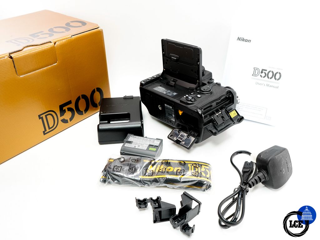 Nikon D500 Body * BOXED / SHUTTER COUNT 3.4K *