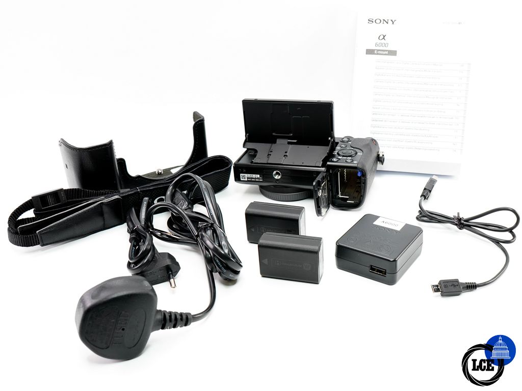 Sony A6000 Body Black * SHUTTER COUNT ON 1.6K *