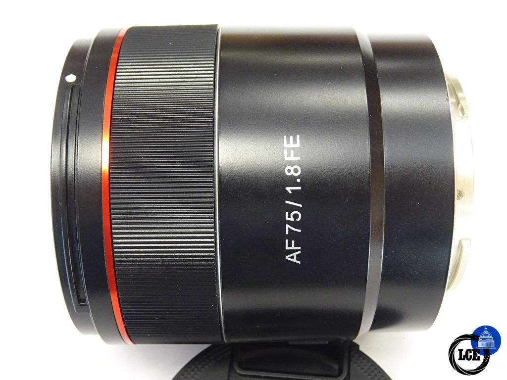 Samyang 75mm f1.8 FE