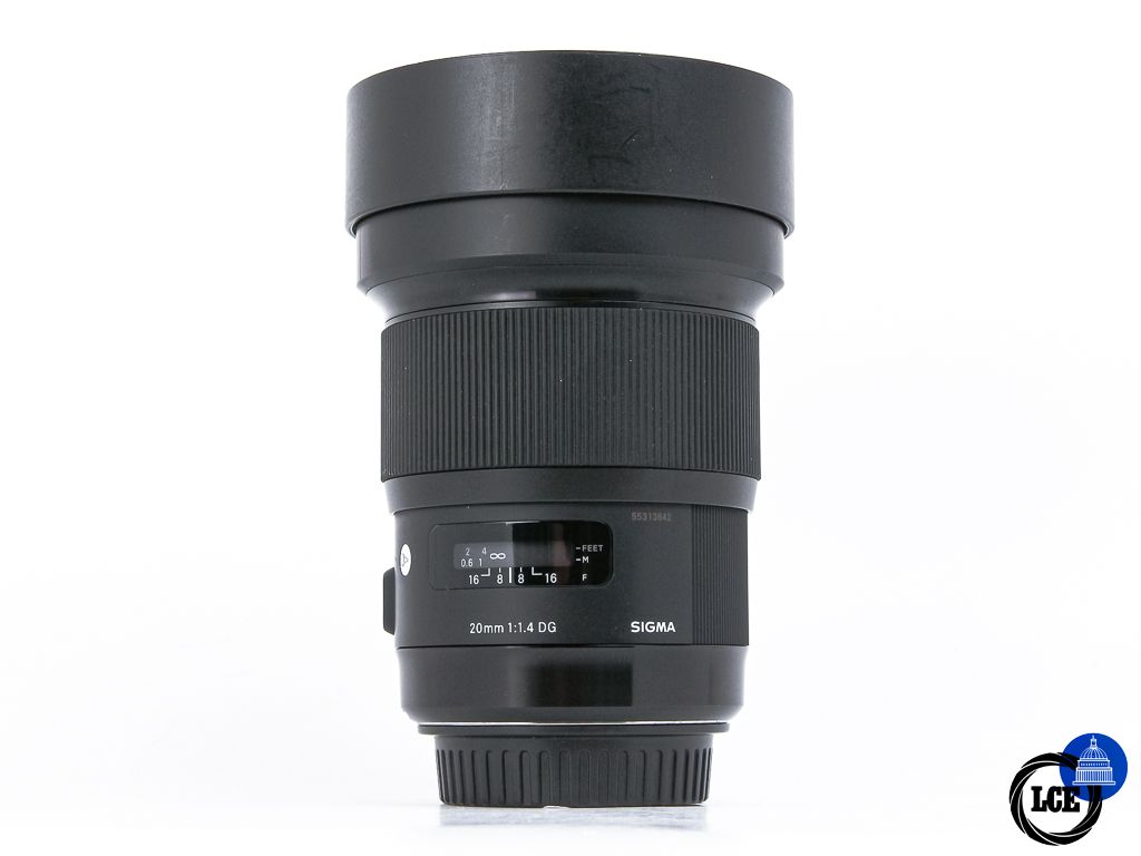 Sigma 20mm f1.4 DG 'A' Canon EF Mount