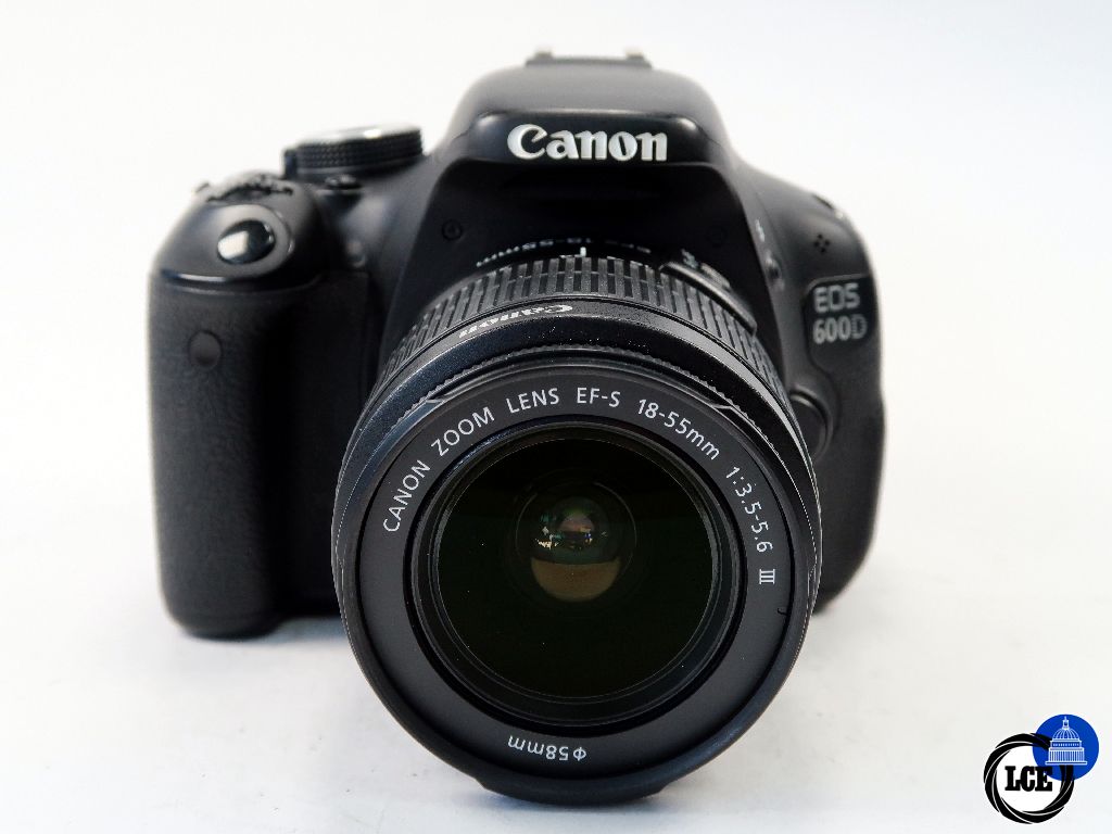 Canon 600D with 18-55mm f3.5-5.6 III  106ksc