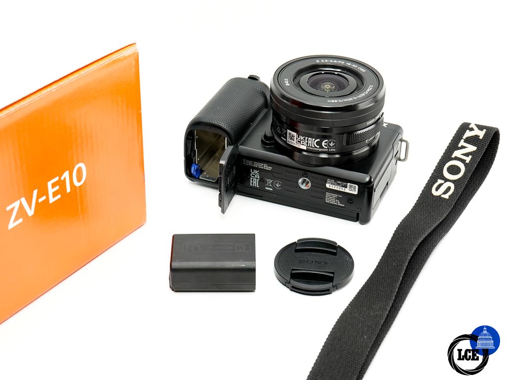 Sony ZV-E10 + E PZ 16-50mm F3.5-5.6 OSS * SHUTTER COUNT ONLY 648 *