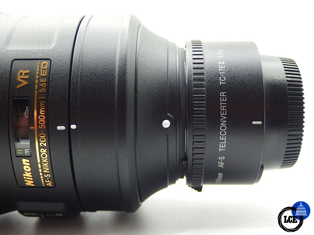 Nikon AF-S 200-500mm VR with TC17EII