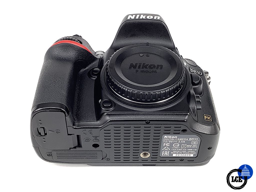 Nikon D610 BODY *19k shutter count *