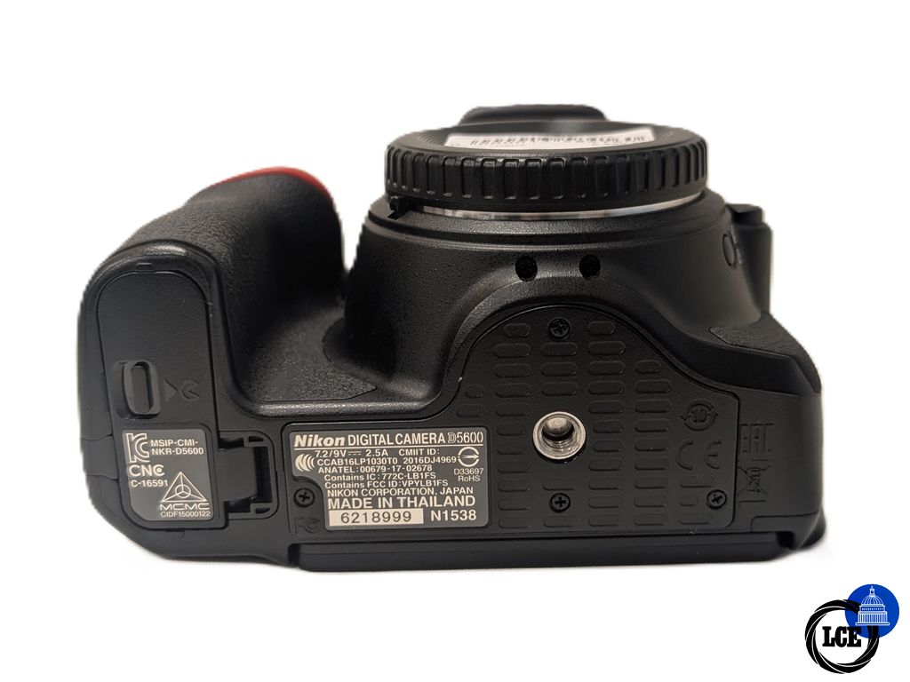Nikon D5600 Body - Low 7300 Shutter Count 