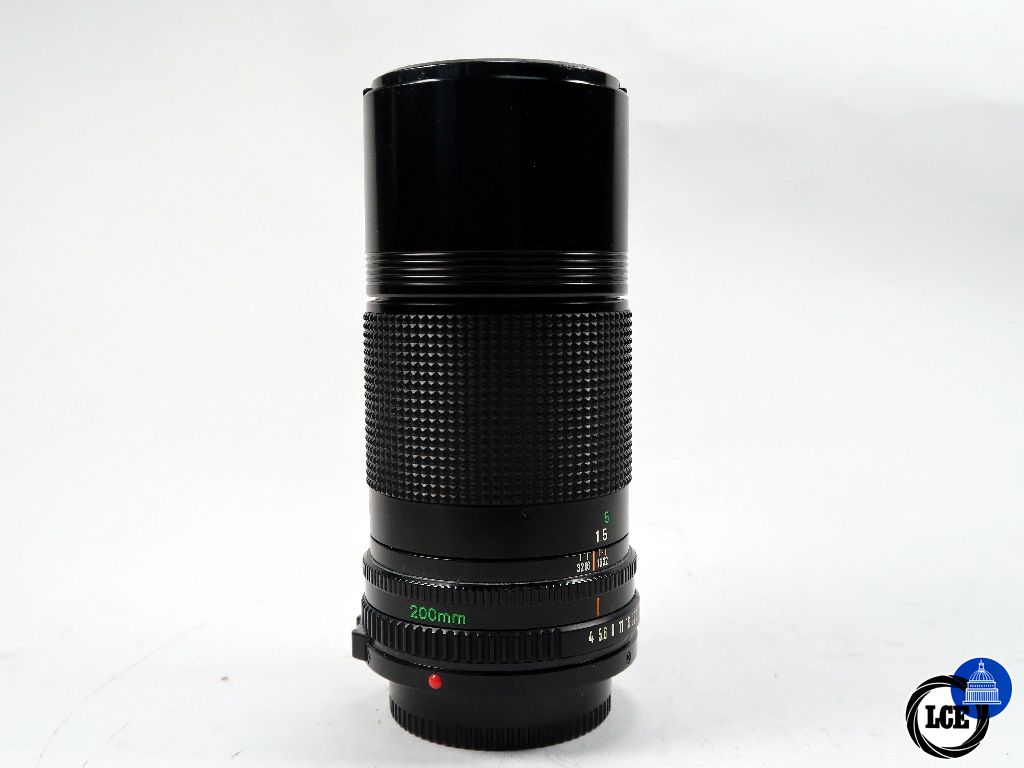 Canon FD 200mm f4