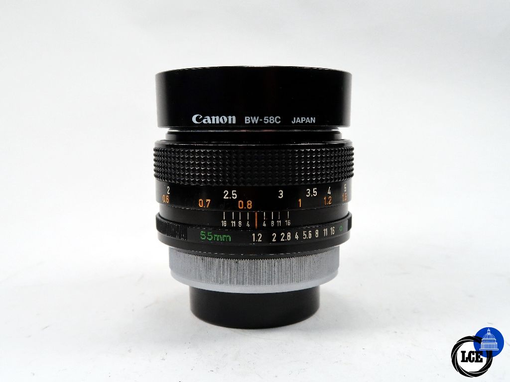 Canon FD 55mm f1.2