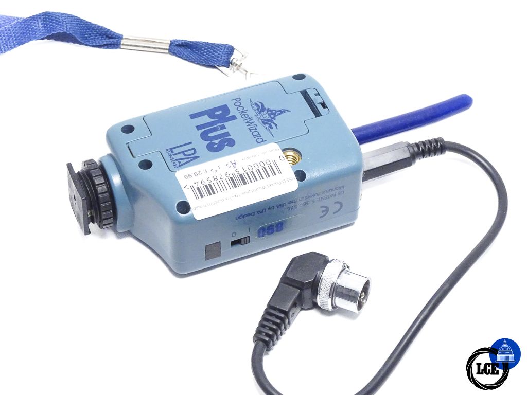Pocket Wizard Plus 1tx + 1rx Elinchrom output